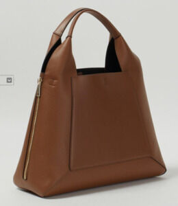 Furla GILDA Cognac Leather Bag